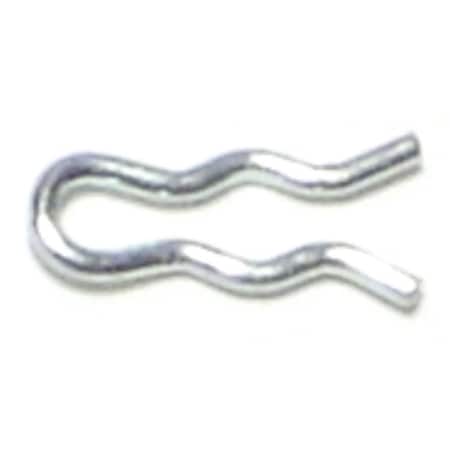 Midwest Fastener Hitch Pin Clip Cotter Pin, 1/8 in Dia, 3/8 in L, Steel 67081